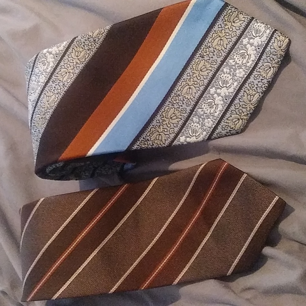 Men's vintage tie bundle Michael Reed & JC Penny Collection